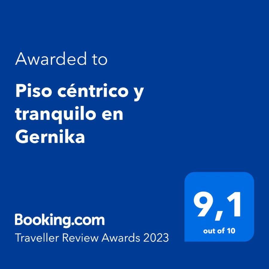 Piso Centrico Y Tranquilo En Gernika Apartment ภายนอก รูปภาพ